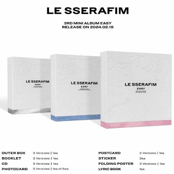 LE SSERAFIM Mini 3rd Album [EASY]