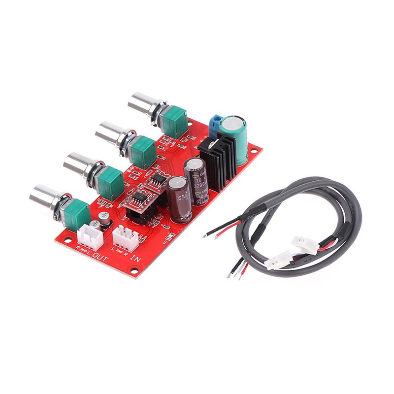 Ad828 Hi-Fi стерео предусилитель Плата усилителя регулировки громкости и тона Плата предусилителя