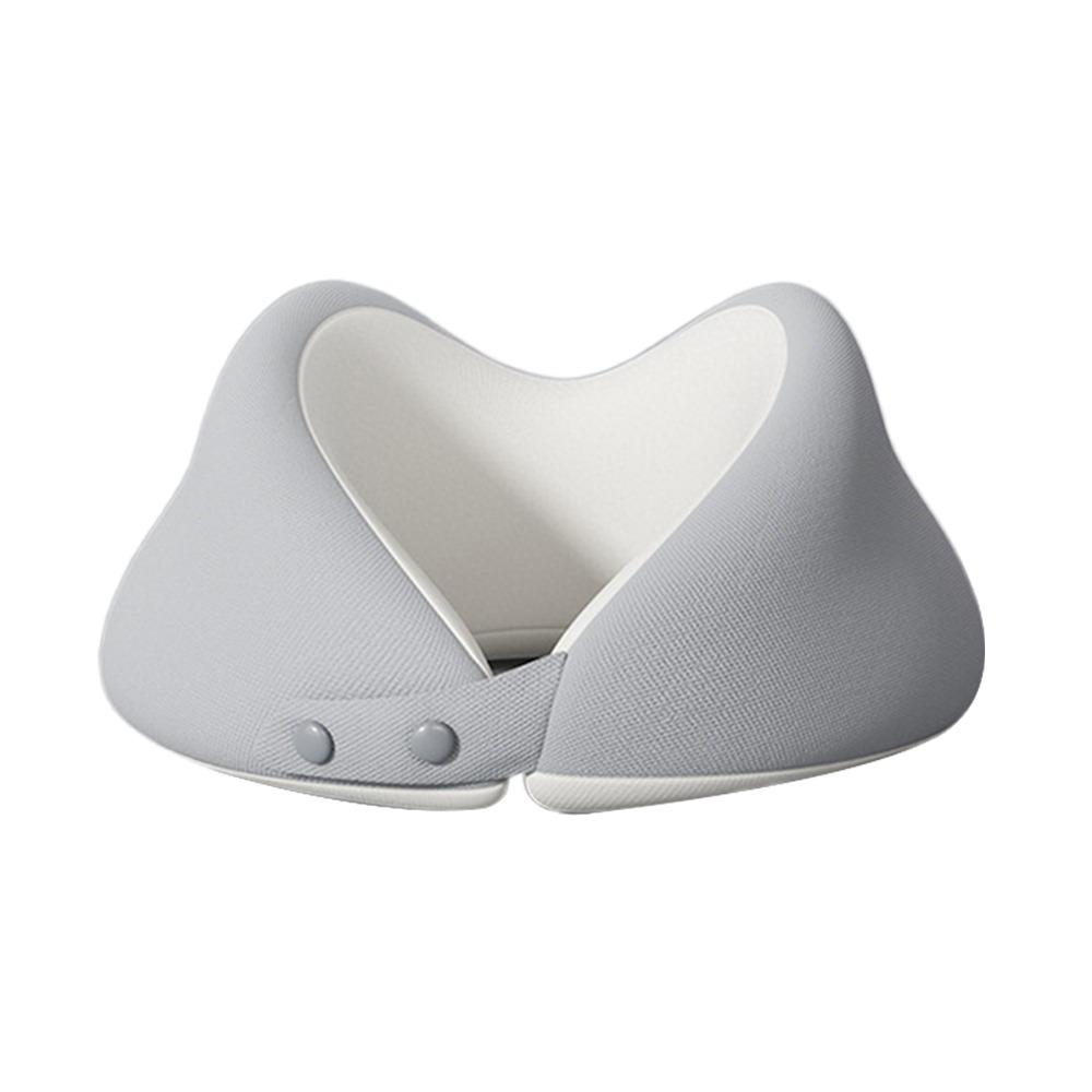 Slow Rebound U-Shaped Neck Pillow Machine-Washable Cover Portable Design Travel Neck Pillow With EVA case Soft Material