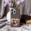 C-Милый M-Мончичи-S Чехол для телефона для iPhone17,16,15,14,13,12,11 Plus,Pro Max Черный Конфетный серебристый чехол для телефона