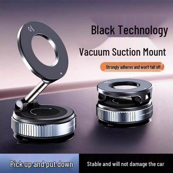 2026 Best-Selling Magnetic Car Phone Holder with Vacuum Suction and Multi-Functional Stability.