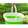Outdoor Foldable Bucket Portable Plastic Bucket Collapsible Camping Fishing Buckets Car Wash Bucket Household Items