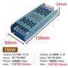 Адаптер питания DC 12V/24V 60W 100W 200W 300W 400W Трансформатор для освещения 5A 12A Ультратонкий переключатель-драйвер для светодиодной ленты Лампа