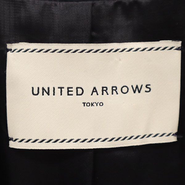 UNITED ARROWS Пальто без цвета 36 черный Женский Б/у