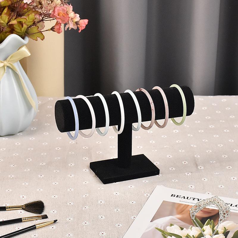 Подставка для демонстрации браслетов и часов из фланели для ювелирных лавок