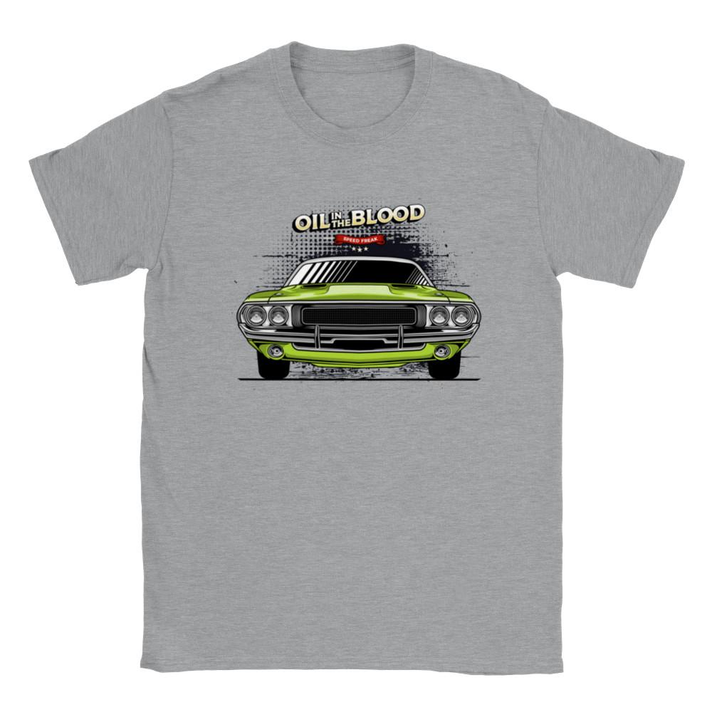 Vintage Challenger - Oil in the Blood Unisex Crewneck T-shirt Unisex T-Shirt