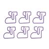 100pcs Christmas Shoes Paper Clips Metal Bookmark Paper Clips Cute Multifunctional Paper Clips for O