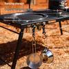 Портативный легкий алюминиевый туристический стол - Складной тактический IGT BBQ обеденная поверхность