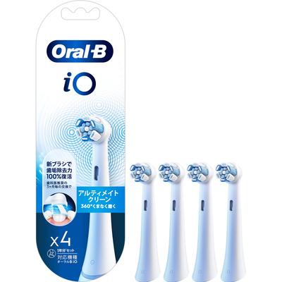 Braun iO Ultimate Clean Набор сменных насадок для iO White year Oral-B (4 кисти) Серии, (1 поставка)