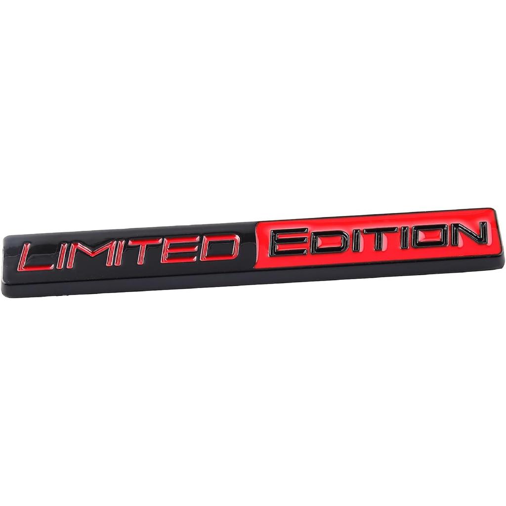 Cool Car Sticker Limited Edition Truck Emblem Upgrade Badge 3D Metal Auto Racing Sport Emblem for Truck Fender Rear Trunk Side Decal with Sharp