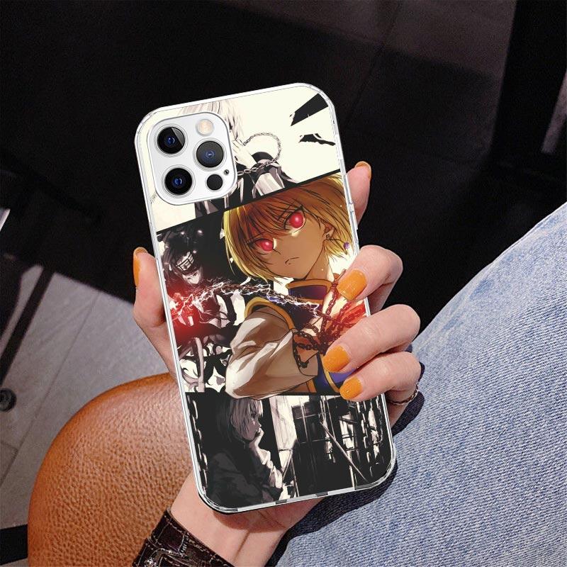 Huner X-Hunters Kurapika Phone Case For iPhone 13 12 Mini 11 Pro Max XS XR X SE 7 8 Plus 5S 5 6S 6 Gift Print Cover Fundas