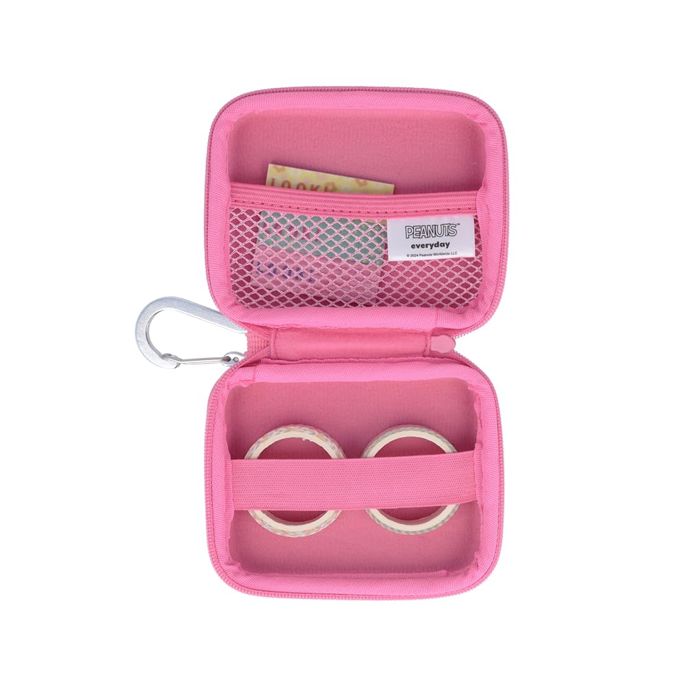 Канцелярские товары Snoopy Гаджет Woodstock S2331799 Sun-Star Чехол, Твердая обложка, и Snoopy, Фиолетовый,