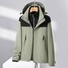 Winter New Three-in-one Jacket Two-piece Padded Velvet Detachable Liner Mountaineering Suit