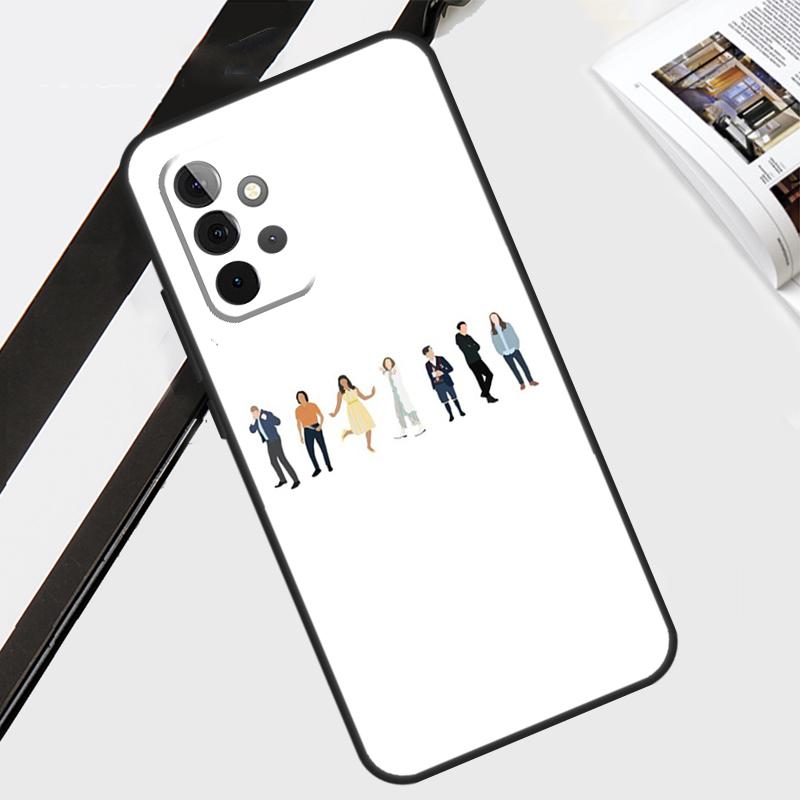 Чехол Umbrella Academy для Samsung Galaxy A06 A56 A36 A26 A16 A54 A34 A14 A12 A22 A32 A52 A13 A53 A15 A35 A55