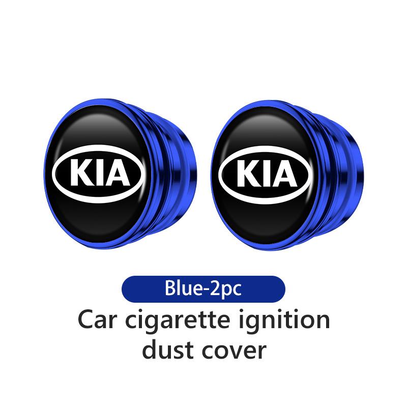 Car Cigarette Lighter Decoration Cover Plug DustProof Cap Accessories For KIA Spectra Sedona Cadenza Proceed Sephia Stonic QJ2