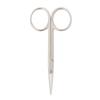 MUJI Steel Eyebrow Total Length Case 15844456 Scissors, Approx. 90mm, Included,