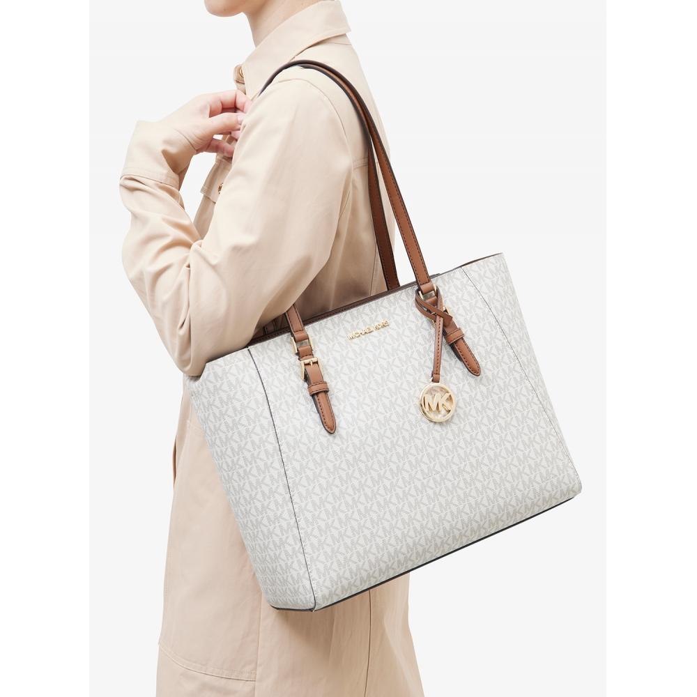 Michael Kors [japan Limited] Сумка Charlotte 3 в 1, большая, 35r3scft3t35, жемчужно-серая