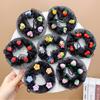 Цветочные повязки на голову эластичная сетка для волос модный головной убор для девочек чехол для пучка снуд балетная сетка для волос дети