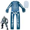Amazon Hot Sale Fortnite Ghost Face Gingerbread Man Cosplay Suit Halloween Party Skeleton Onesie