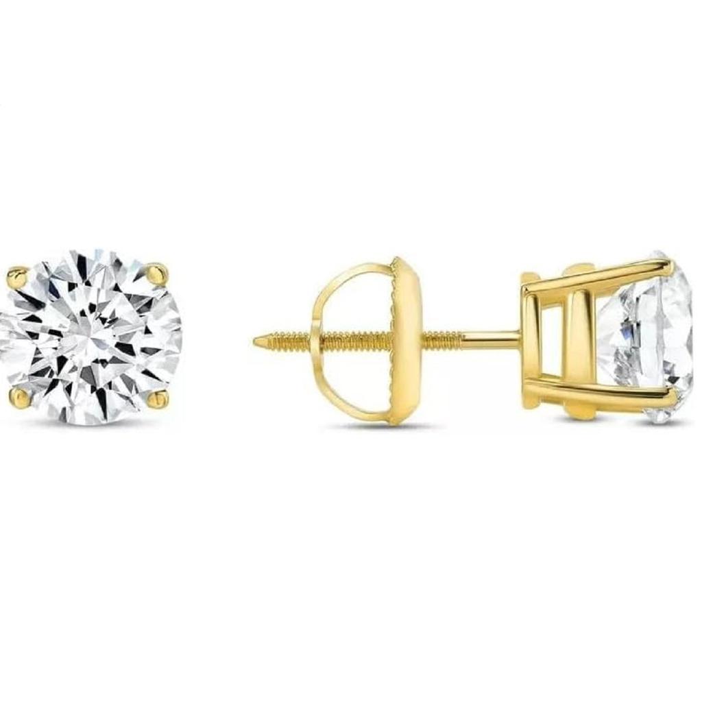 Jewels Prim Серебряные серьги-подвески 925 пробы Солитер для женщин