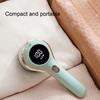 Electric Lint Remover LED Display 6 Blades 3 Speed USB Rechargeable Sweater Defuzzer for Coats Curtains