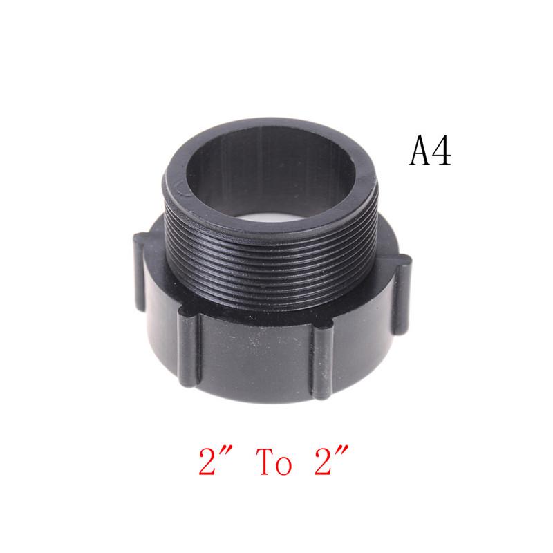 Адаптер для слива IBC Tote Tank с крупной резьбой 2" на 1/2" 3/4" для садового шланга