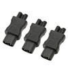 3 шт. Адаптер питания IEC320 C8 на IEC320 C5, IEC320 Штекер C8 на Розетку C5 для Шасси PDU, Розетки UPS