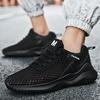 Men's Shoes Single Mesh Cool Mesh Sports Shoes Casual Men's Running Shoes Breathable Hollow Men's Shoes