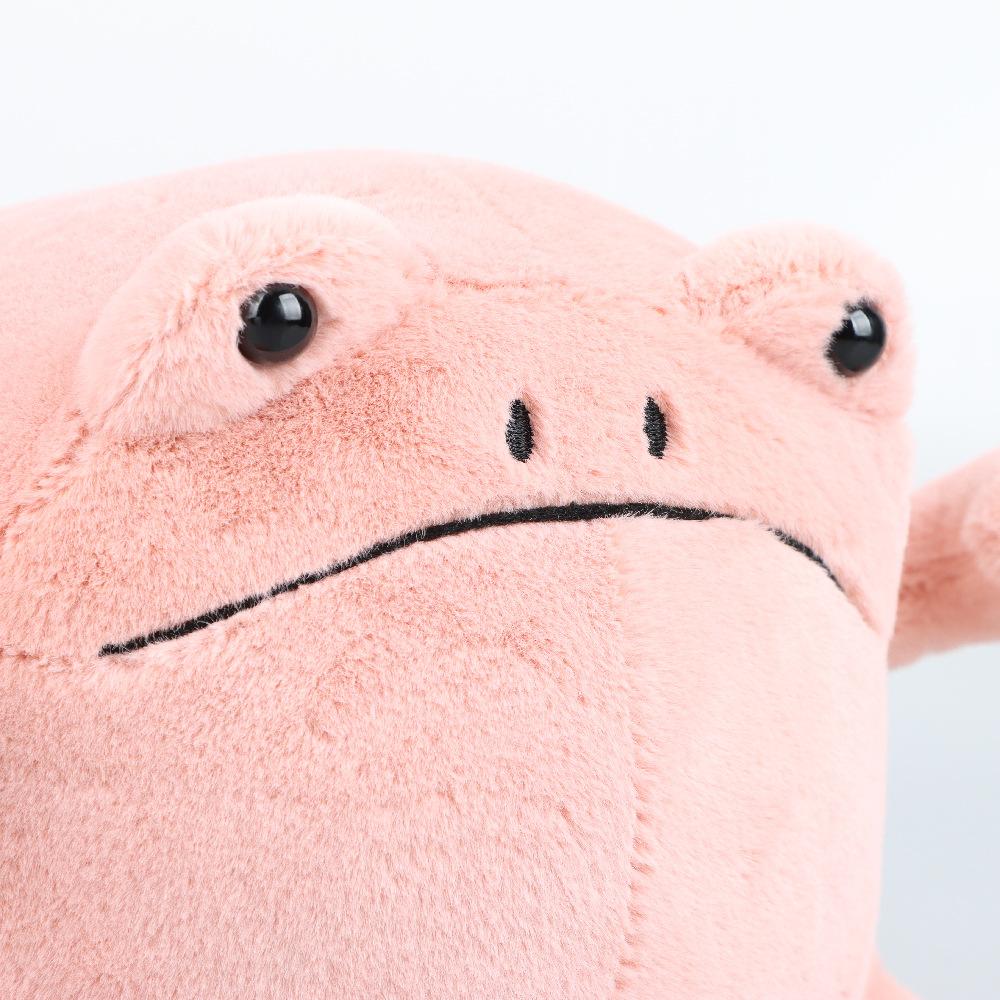 Ricky Rain Frog Cartoon Frog Doll Multi Color Pillow Soft Plush Toy Solitary