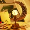 Decorative Table Lamp Soft Warm Glow Battery Operated Energy Saving Festival Moon Lamp LED Night Light