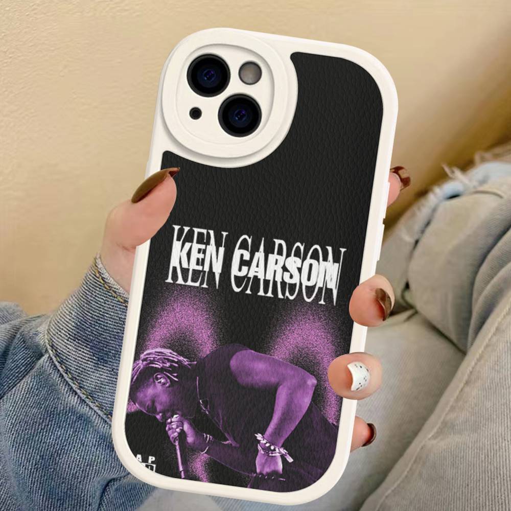 Pop Singer K-Ken Carson Phone Case For IPhone 16 15 14 13 12 11 Pro Max Plus Leather Shockproof Cover