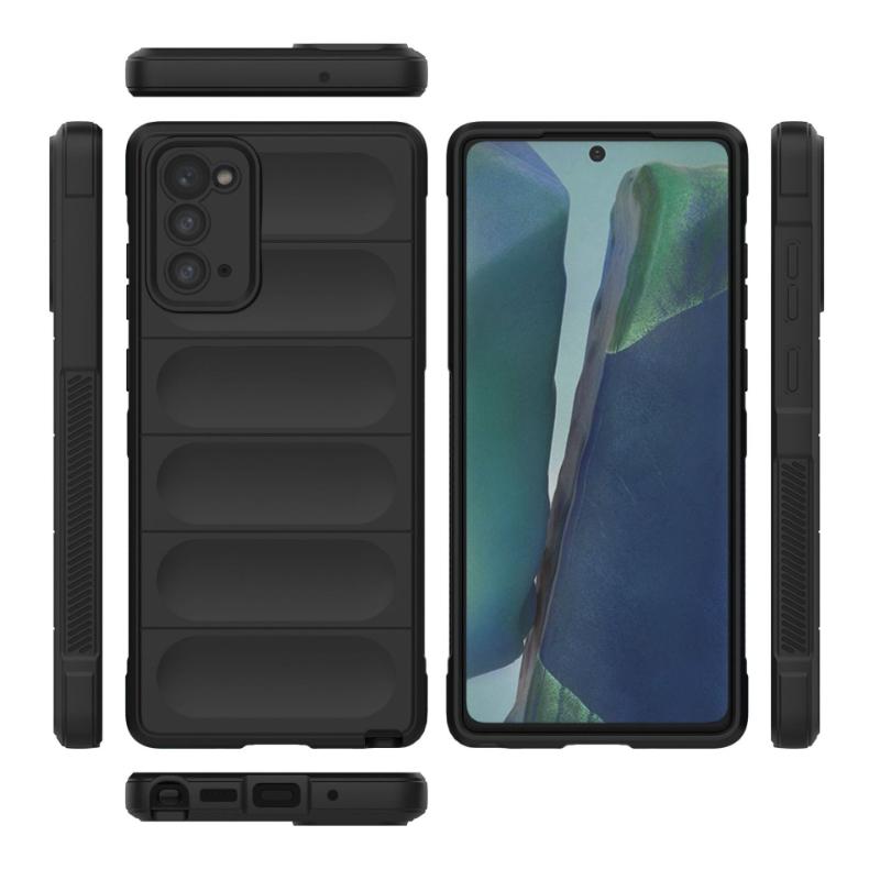 Чехол для Samsung Galaxy Note 20 Ultra Задняя крышка Чехол для телефона Жидкий силикон Противоударный Бронированный чехол Funda Coque