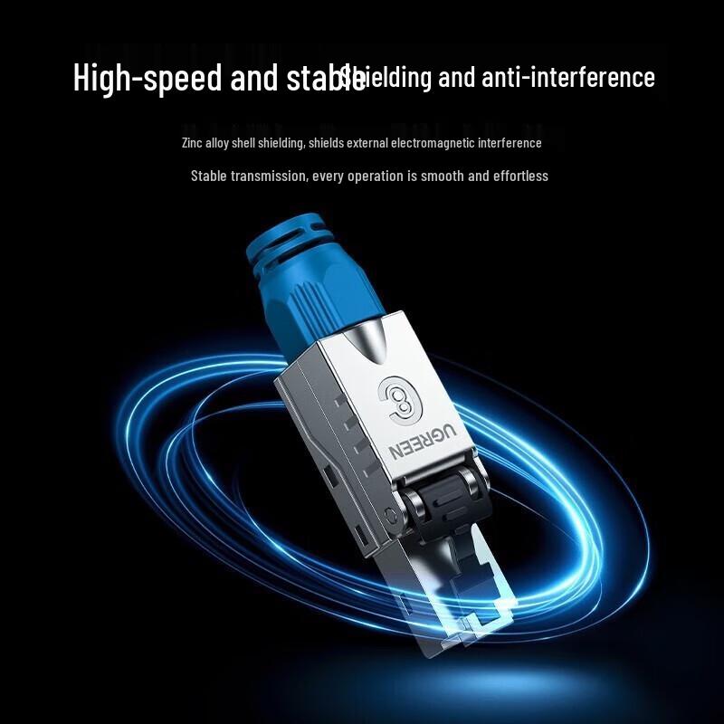 UGREEN Cat8 Tool-Free Shielded RJ45 Connector