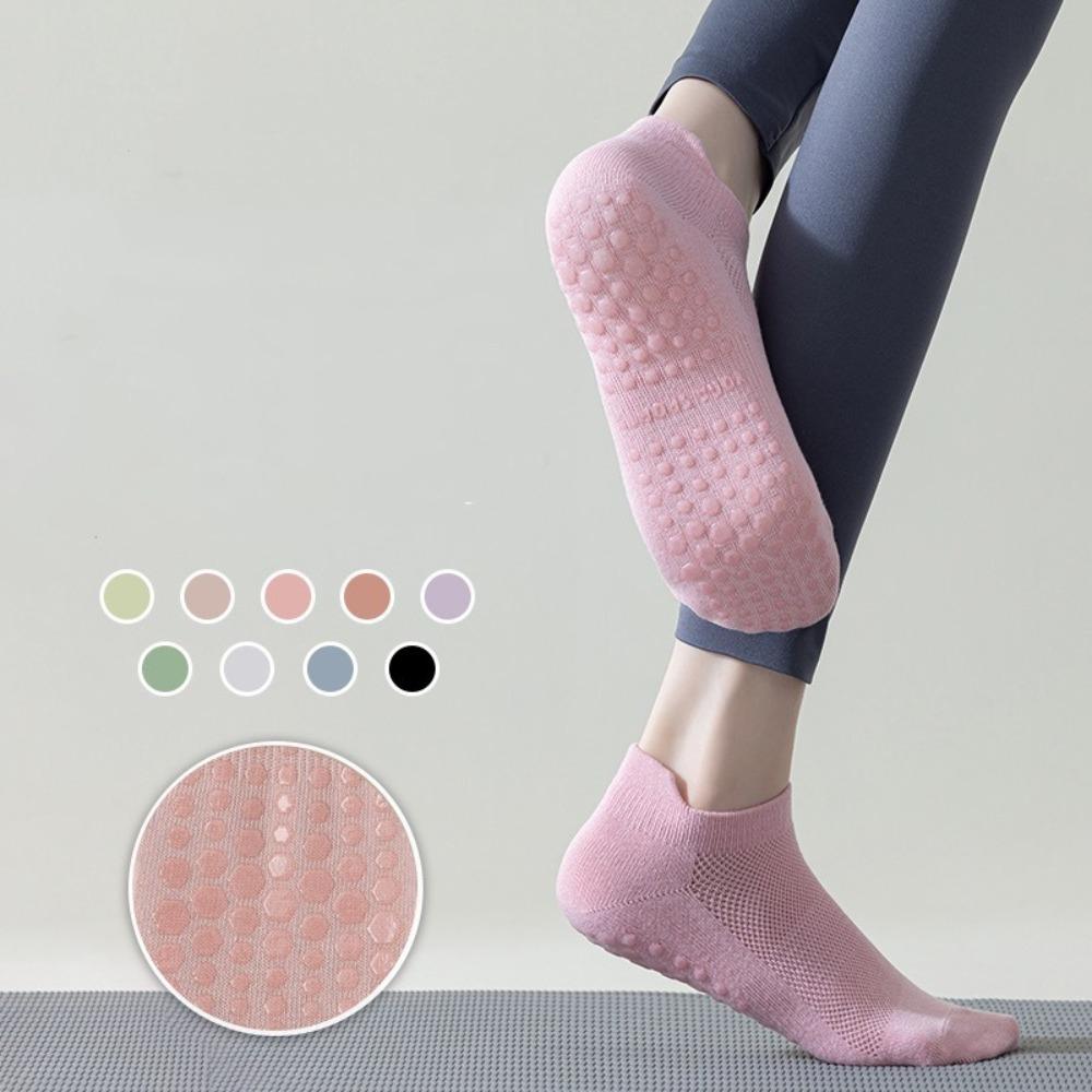 Breathable Yoga Socks Low Cut Pilates Socks Professional Sports Socks  Dance