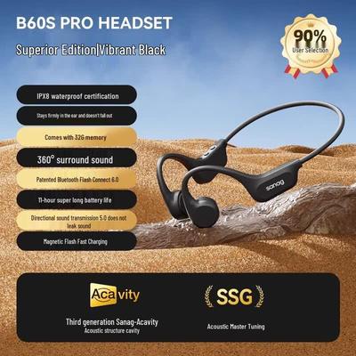 SANAG B60S Pro Наушники с костной проводимостью для плавания