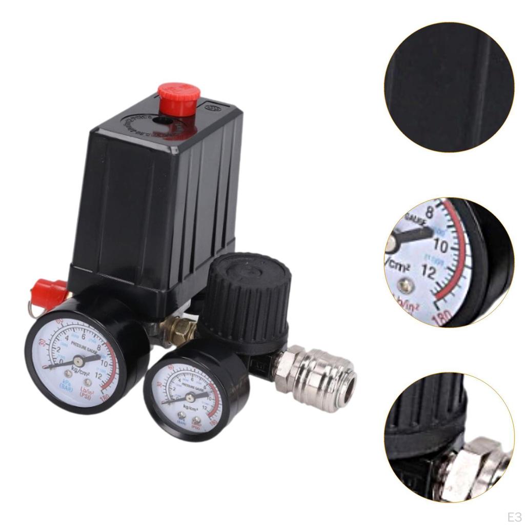 Компонент переключателя воздушного компрессора с 4 отверстиями для регулирования давления