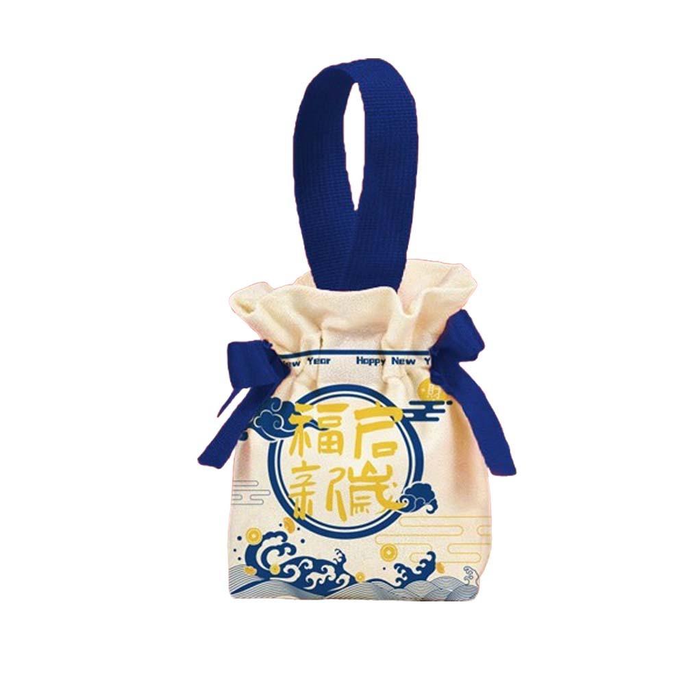 Gift Cartoon 2026 New Year Gift Bag Canvas Portable Horse Year Handbag Bag Large Capacity Blessing Packaging Bag Candy Storage