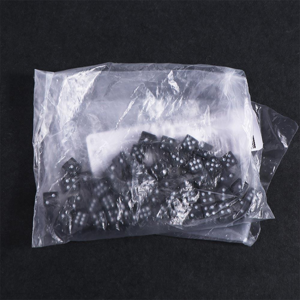 6 Sided 5mm Dice Acrylic Party Dice Bulk Pack Mini Dice Table Games