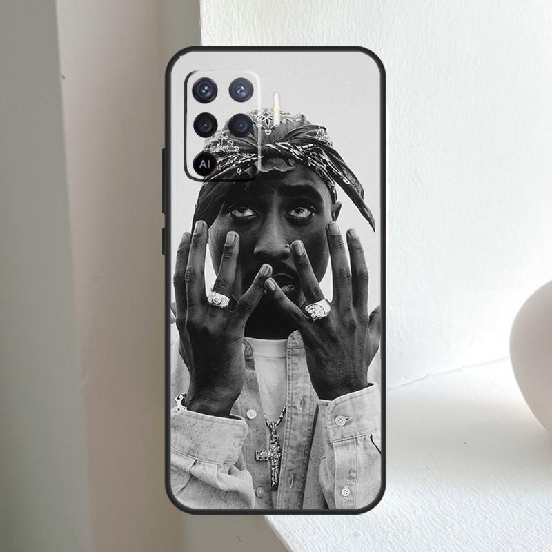 Чехол для телефона Rapper 2pac Singer Tupac для OPPO A78 A98 A18 A38 A58 A5 A6 Pro A15 A17 A57 A16 A76 A96 A54 A74 A94 A40 A60 A80