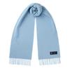 ABRAHAM MOON Merino Wool Muffler 25cm - Baby Blue
