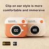 Q87 Ретро Беспроводные Bluetooth Наушники TWS с Дисплеем Батареи, Длительное Время Работы, Зажим на Ухо, Шумоподавление, Удобные