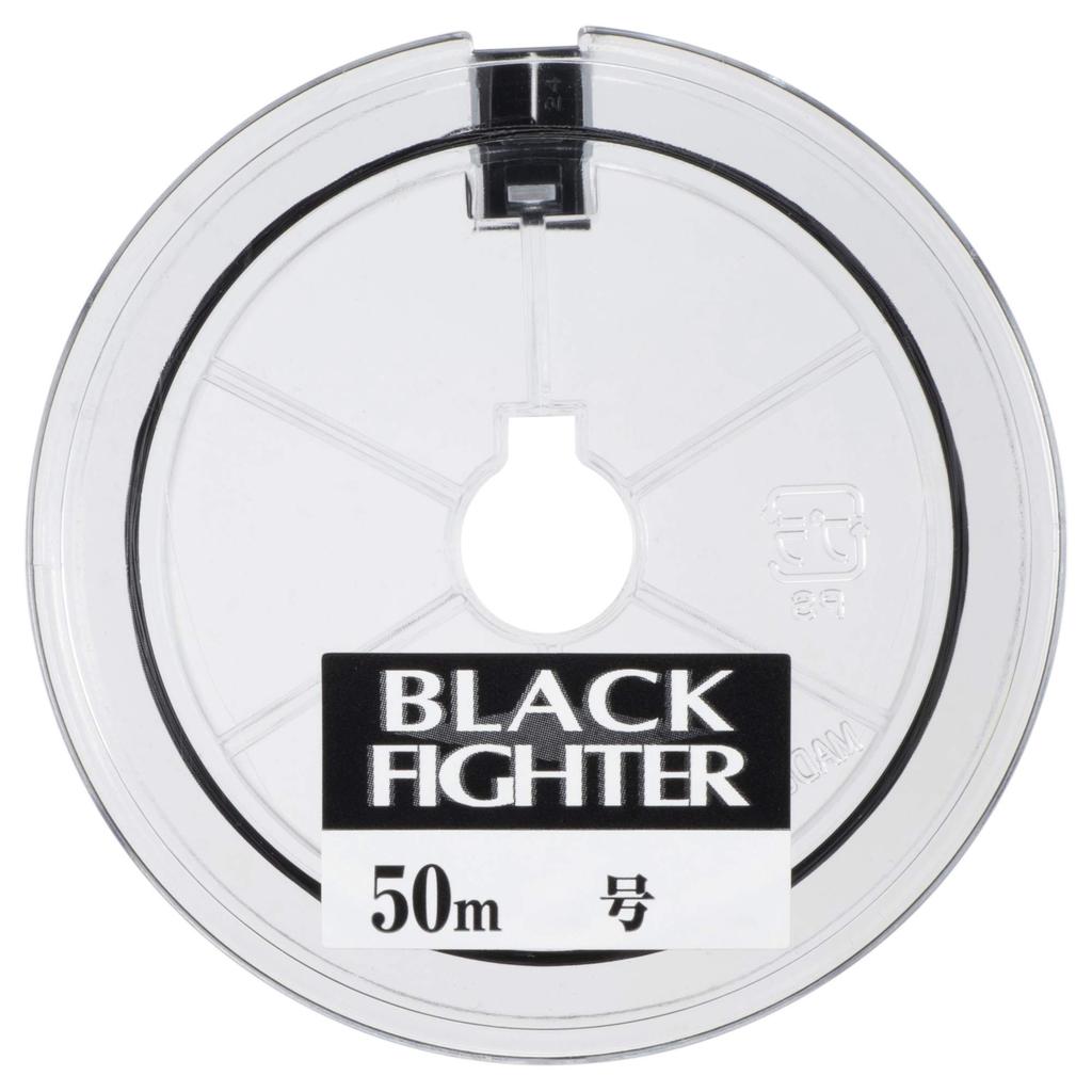 YAMATOYO Black Fighter Nylon Line, 50m, 10, 40lb, Black