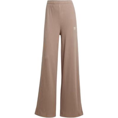 Широкие брюки в рубчик Essentials Цвет: Trace Brown Женские брюки JD0768