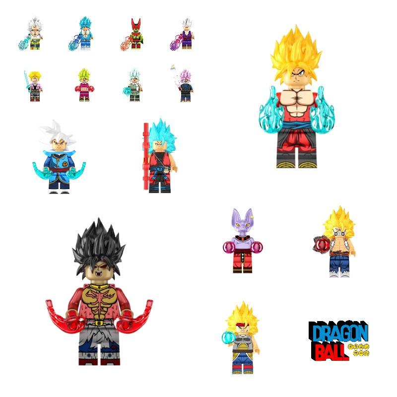 Kf6181a/kf6182a Dragon Ball Сон Гоку Вегета Конструктор Детский Игровой Набор