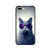 Для iPhone 7 8 Чехол силиконовый мягкий ТПУ Чехол для Apple iPhone 7 8 plus Сумка Funda coque etui bumper paiting черный ТПУ чехол