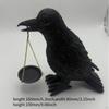 Black Resin Candle Holder, Statue for Haunted Houses, Chamber