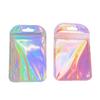 50pcs Thicken Ziplock Bags Resealable opp Bags Holographic Laser Color Plastic Pouch for Jewelry Display Packaging Storage Bag