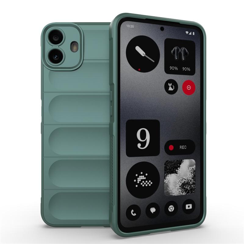 Гибкий силиконовый чехол с ощущением кожи для Nothing CMF Phone 2 Pro Phone 1 Защитная крышка Для противоударных Fundas Coque