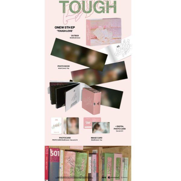 (Pre-oder)ONEW – 5th Mini Album ‘TOUGH LOVE’ (POCKET BOOK Ver.)