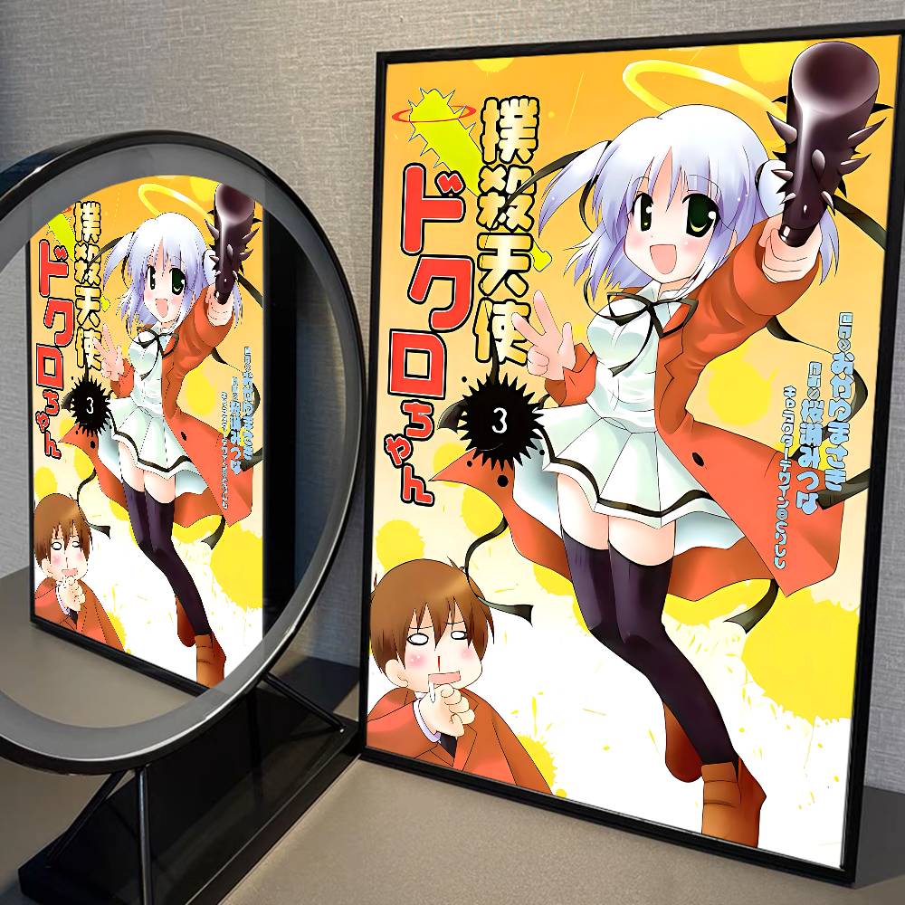 B-Bokusatsu T-Tenshi Dokuro-chan Качественные принты и плакаты Водонепроницаемая бумажная наклейка Постеры для кофейни и бара Настенные наклейки